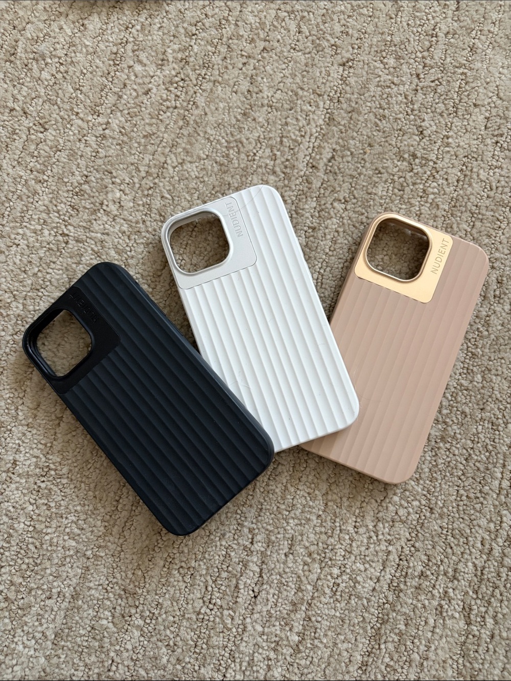 Nudient Bold & Thin cases, iPhone 13 mini